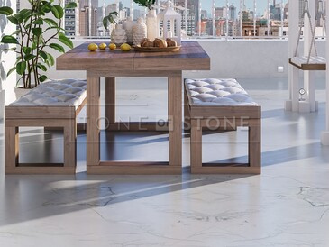 Přírodní kámen z Brazílie WHITE QUARTZITE má velmi univerzální použití. Tento kvarcit je ceněn díky svému luxusnímu vzhledu a značné odolnosti. Zakázkové kamenictví TONE OF STONE 