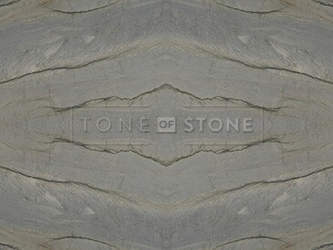 Detail přírodního kamene - kvarcit MERIDIAN BLUE. 