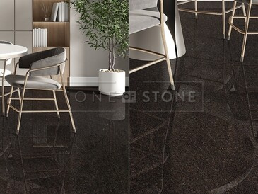 Žula CAFFÉ IMPERIAL, elegantní přírodní kámen z Brazílie vhodný pro výrobu obkladů, dlažeb, parapetů, stolů, kuchyňských desek a dalších produktů. Zakázkové kamenictví TONE OF STONE