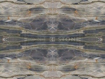 Kamenné desky kvarcitu Quartzite Michelangelo složené technikou bookmatch Kamenné desky kvarcitu Quartzite Michelangelo složené technikou bookmatch