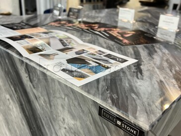 Veletržní stánek kamenictví TONE OF STONE na stavebním veletrhu FOR ARCH 2022