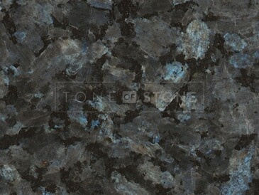 Žula Labrador Blue Pearl - detail kresby