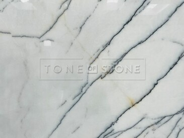 Detail kresby přírodního kamene - elegantní mramor LILAC původem z Turecka 