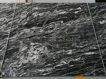 Žulová deska černého přírodního kamene Paradiso Silver Žulová deska černého přírodního kamene Paradiso Silver