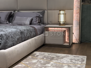 Návrh designu luxusního interiéru.
Zakázkové kamenictví TONE OF STONE.