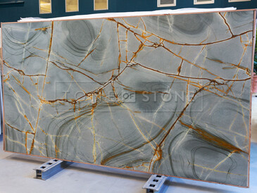 Deska modrého kvarcitu Blue Roma