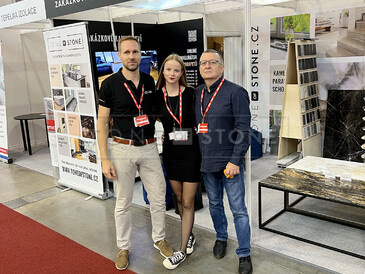 Kliknutím zvětšíte TONE OF STONE na veletrhu FOR ARCH