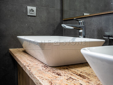 Shivakashi Ivory Brown: Příroda ve vašem interiéru. Zakázková výroba TONE OF STONE.