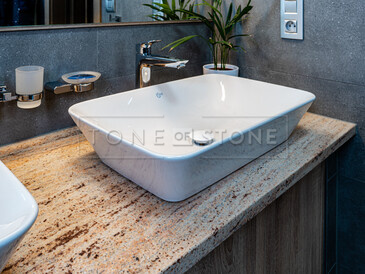 Shivakashi Ivory Brown: Nádherný kámen na míru. Zakázková výroba TONE OF STONE.