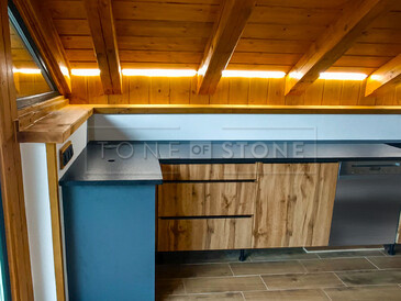 Pracovní deska do kuchyně ze žuly Nero Assoluto Zimbabwe Pracovní deska do kuchyně ze žuly Nero Assoluto Zimbabwe