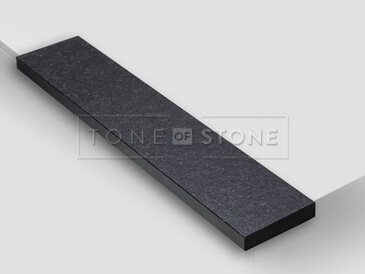 Parapet z přírodní žuly Nero Assoluto Zimbabwe