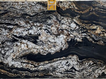 Deska přírodního kamene Black Fusion. Zakázkové kamenictví TONE OF STONE.