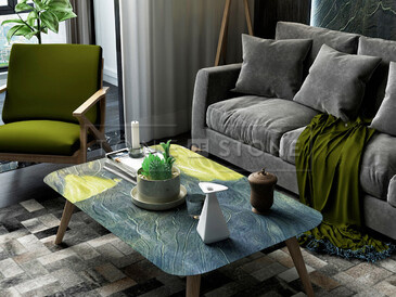 Inspirujte se: Přírodní kámen Avocatus v interiéru: vhodný pro obklad stěn, konferenční stolek nebo jako kuchyňská pracovní deska. Zakázkové kamenictví TONE OF STONE.