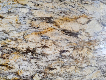 Přírodní kámen Torpedo Gold - detail kresby žuly.