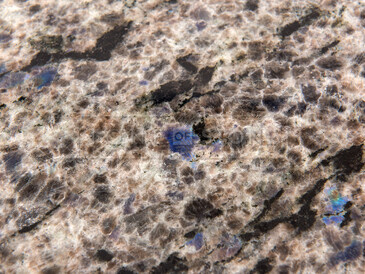 Set konferenčních stolků z přírodního kamene Blue Eyes s černou podnoží