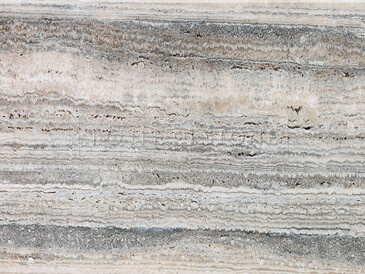 šedé a zemité tóny travertinu Travertino Brown Silver jsou skvělou volbou pro moderní interiéry