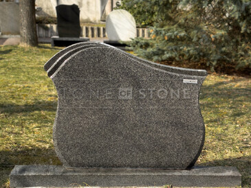 Nápisová deska z přírodní žuly Impala. Zakázková výroba TONE OF STONE.