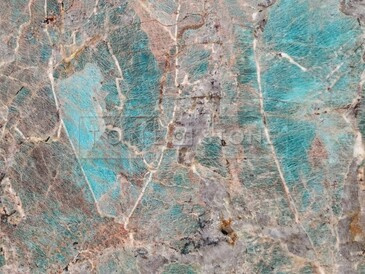 Deska přírodního kamene Amazonit.