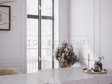 Kliknutím zvětšíte Katalog umělých kamenů - Calacatta Olympos