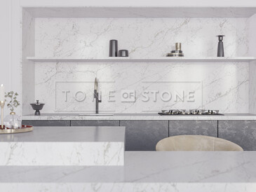 Katalog umělých kamenů - Calacatta Olympos