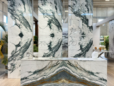 Využití techniky bookmatch pro prezentační prostory firmy. Využití techniky bookmatch pro prezentační prostory firmy.