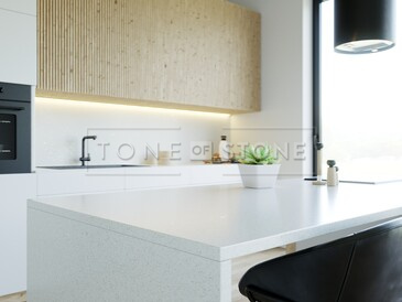 Inspirujte se - kuchyňská pracovní deska Technistone Starlight Silver