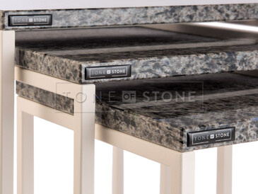 Set konferenčních stolků Blue Eyes - skladem v kamenictví TONE OF STONE.