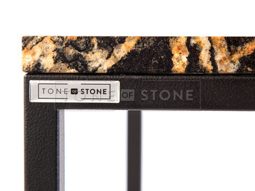Konferenční stolek Black Fusion - skladem v kamenictví TONE OF STONE.