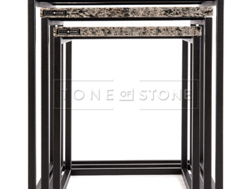 Set konferenčních stolků žuly Blue Eyes