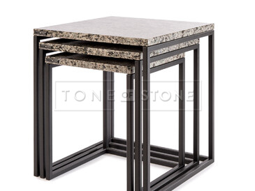 Set konferenčních stolků žuly Blue Eyes