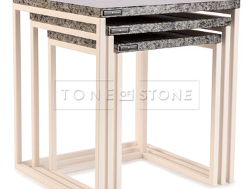 Set konferenčních stolků žuly Blue Eyes