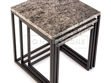 Set konferenčních stolků žuly Blue Eyes