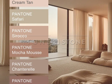 Paleta barev pro rok 2025, představena firmou Pantone.