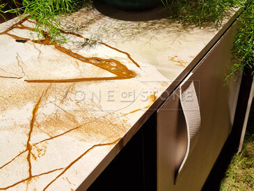 Designový doplněk skříňky z přírodního kamene Roma Imperiale