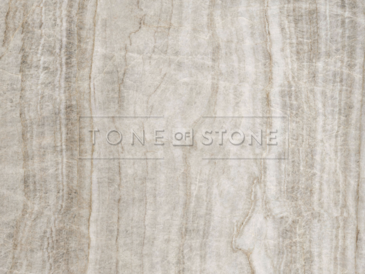 Deska brazilského přírodního kvarcitu Taj Mahal.