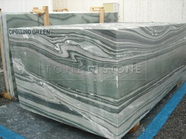 Blok přírodního kamene Cipollino Verde