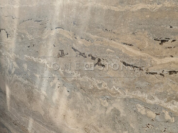 Travertinová kamenná deska Travertino Brown Silver