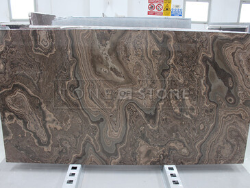 Hnědá kamenná deska mramoru Eramosa - Grecale brown al verso Hnědá kamenná deska mramoru Eramosa - Grecale brown al verso