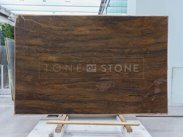 Kamenná deska hnědého kvarcitu Bronzite Kamenná deska hnědého kvarcitu Bronzite