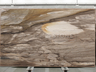 Kvarcit Ebano ve světle hnědých, zemitých odstínech