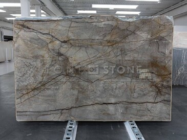 Kamenná mramorová deska Harmony grey v odstínu šedé a hnědé s výraznou kresbou