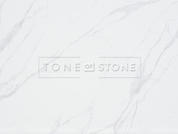 Kamenn&aacute; deska uměl&eacute;ho kamene Sintered Stone Bianco Rumeno v odst&iacute;nech b&iacute;l&eacute; a &scaron;ed&eacute; s jemn&yacute;m žilkov&aacute;n&iacute;m