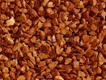 Kamenná drť z červeného mramoru