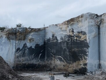 Těžba přírodního kamene, kvarcit BRINDLE CRYSTALL původem z Brazílie, zakázkové kamenictví TONE OF STONE