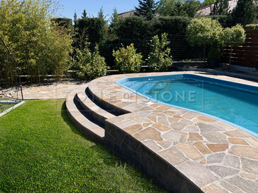TONE OF STONE obklad bazénu