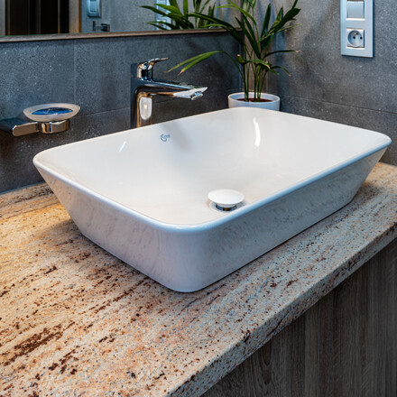 Shivakashi Ivory Brown: N&aacute;dhern&yacute; k&aacute;men na m&iacute;ru. Zak&aacute;zkov&aacute; v&yacute;roba TONE OF STONE.