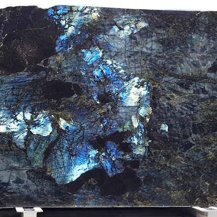 Žulová deska Labradorit Lemurian Blue - modrý přírodní kámen s perleťovými odlesky Žulová deska Labradorit Lemurian Blue - modrý přírodní kámen s perleťovými odlesky