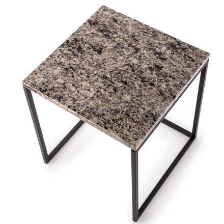 Kamenn&yacute; konferenčn&iacute; stolek z hněd&eacute; žuly Labrador Antique (Lundhs Antique)