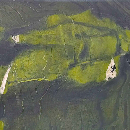 Kamenná deska kvarcitu Avocatus v zelené barvě Kamenná deska kvarcitu Avocatus v zelené barvě