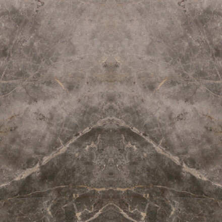 Mramorový obklad stěny technikou bookmatch z přírodního kamene Fior di Bosco